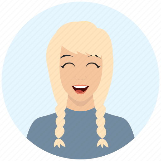Avatar, expression, girl, person, profile, user, woman icon - Download on Iconfinder