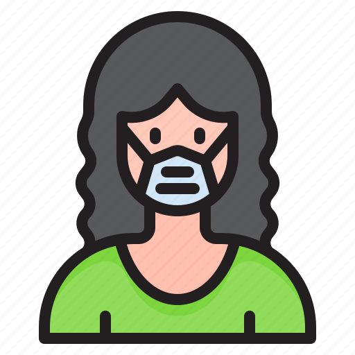 Avatar, female, woman, user, profile icon - Download on Iconfinder