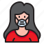 avatar, woman, female, user, profile 
