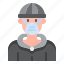 avatar, profile, man, male, bandit 