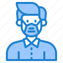 avatar, profile, businessman, male, man