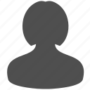 avatar, account, female, portrait, profile, user, woman