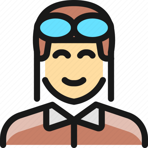 Man, aviator, history icon - Download on Iconfinder