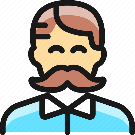 Moustache, man, people icon - Download on Iconfinder