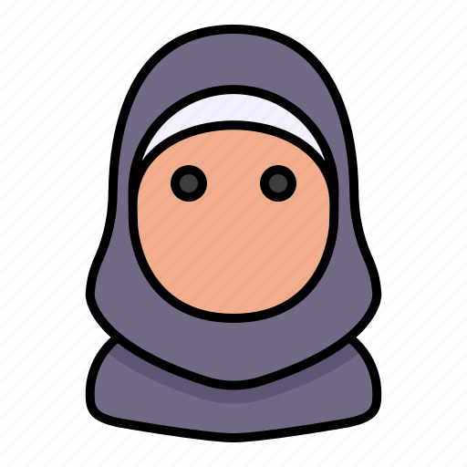 Culture, hijab, islam, islamic, muslim, religion, woman icon - Download on Iconfinder