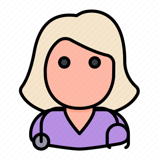Avatar, doctor, hospital, nurse, professional, user, woman icon - Download on Iconfinder