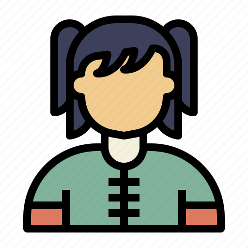 Woman, girl, female, young, person, people icon - Download on Iconfinder