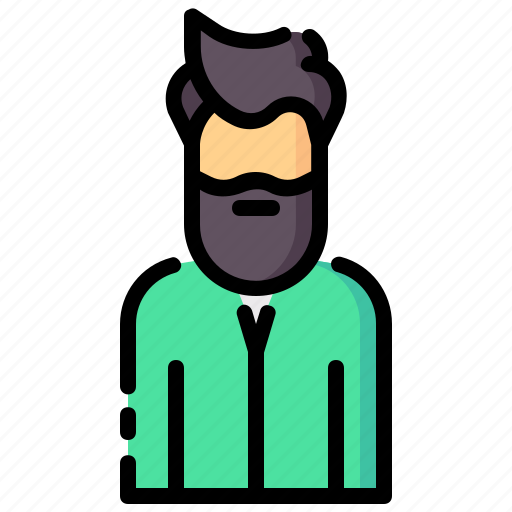 Beard, man, avatar, bearder icon - Download on Iconfinder
