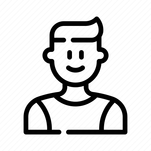 Man, profile, boy, person, user, avatar icon - Download on Iconfinder