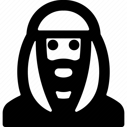 Human, face, hat, geometric, islam, religion, beard icon - Download on Iconfinder
