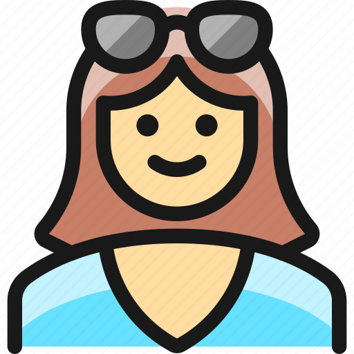 People, woman, glasses icon - Download on Iconfinder