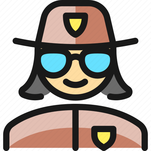 Police, woman icon - Download on Iconfinder on Iconfinder