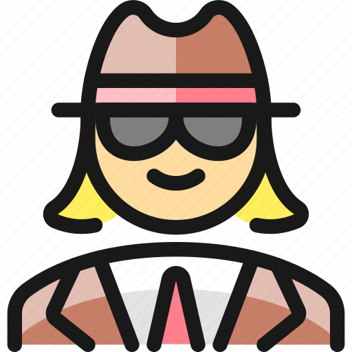 Woman, police, spy icon - Download on Iconfinder