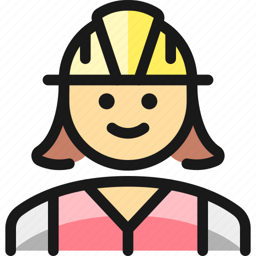Professions, woman, construction icon - Download on Iconfinder