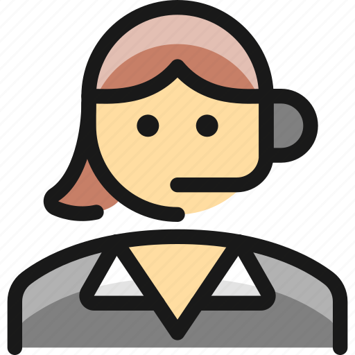 Professions, woman, telecommunicator icon - Download on Iconfinder