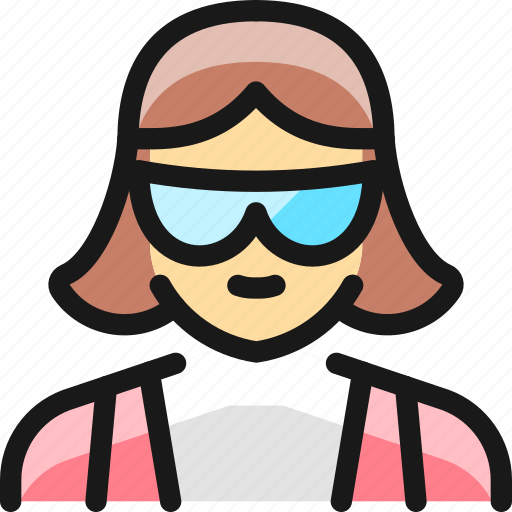 Woman, people, glasses icon - Download on Iconfinder