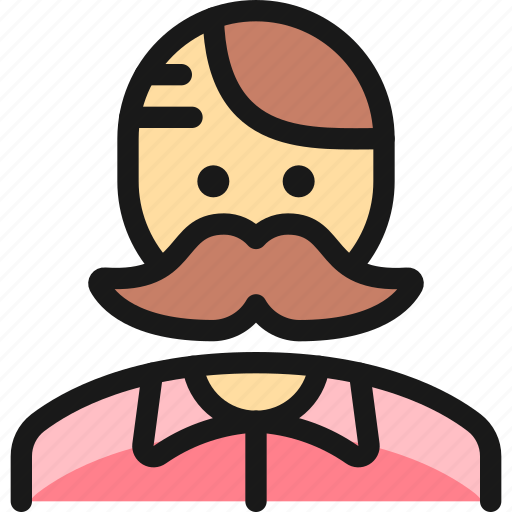 People, moustache, man icon - Download on Iconfinder