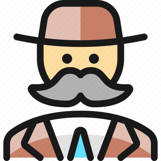 Vintage, man, moustache icon - Download on Iconfinder