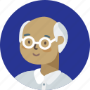 avatar, grandfather, face, man, person, profile
