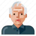 avatar, human, man, old, portrait, profile, user