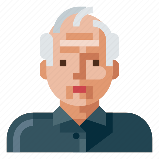 Avatar, human, man, old, portrait, profile, user icon - Download on Iconfinder