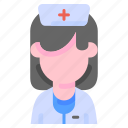 avatar, hospital, nurse, staff, user, woman