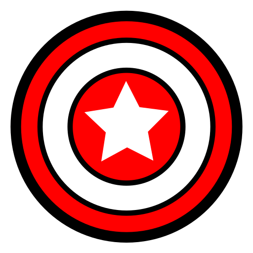 Captain America Shield Seatbelt Clip -