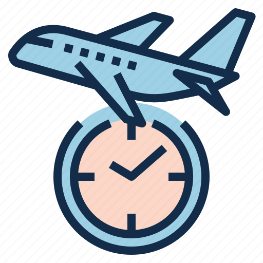 Boarding, delay, depature, flight, schedule, takeoff, time icon - Download on Iconfinder