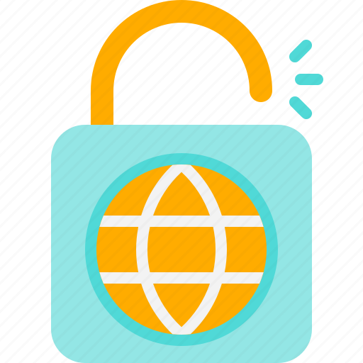 Unlock, padlock, password, security, networking, technology, network icon - Download on Iconfinder