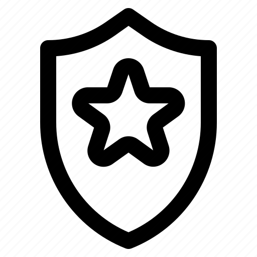 Shield, security, safety, emblem, badge icon - Download on Iconfinder