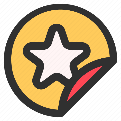 Sticker, medal, award, success, label icon - Download on Iconfinder