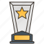 award, certificate, glass, success, trophy 