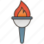 ceremony, competition, fire, flame, torch 