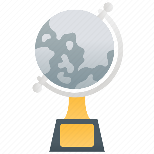 Crystal, globe, successful, trophy, world icon - Download on Iconfinder