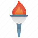 ceremony, competition, fire, flame, torch
