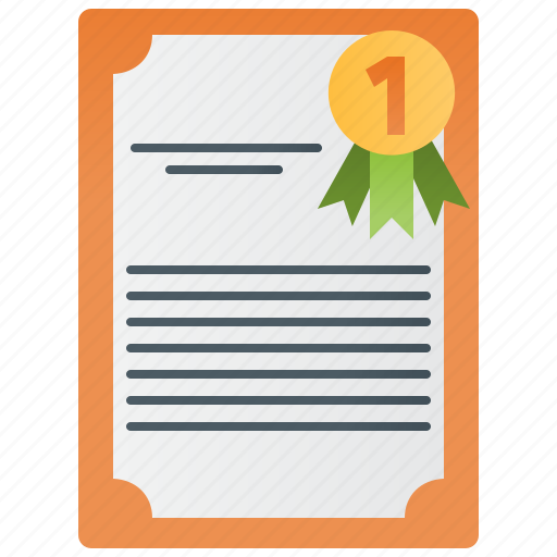 Certificate, diploma, document, winner icon - Download on Iconfinder