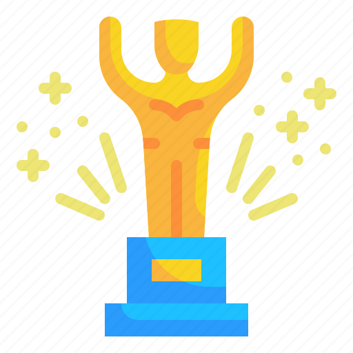Award, competition, oscar, statuette, success, trophy, winner icon - Download on Iconfinder