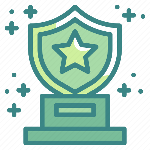 Award, champion, shield, star, success, trophy, winner icon - Download on Iconfinder