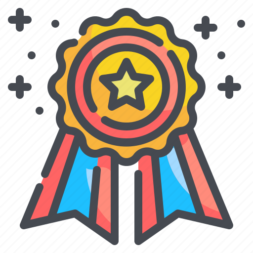 Achievement, award, badge, certification, champion, star, winner icon - Download on Iconfinder