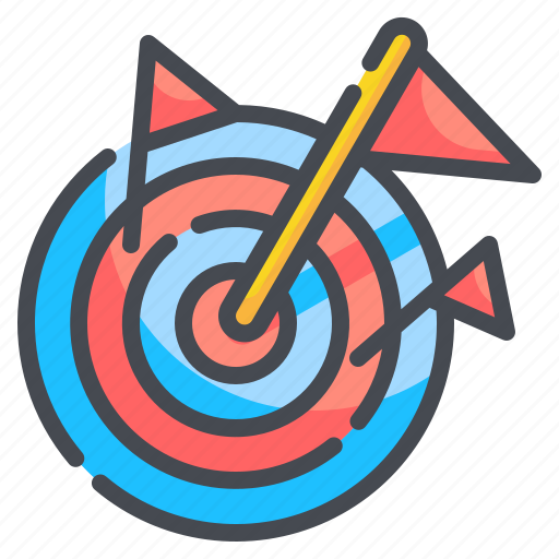 Board, darts, flag, goal, mission, success, target icon - Download on Iconfinder