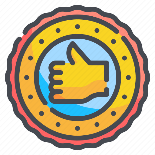Award, like, medal, quality, thumbs, up, winner icon - Download on Iconfinder