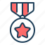 medal, reward, achievement, badge, emblem 