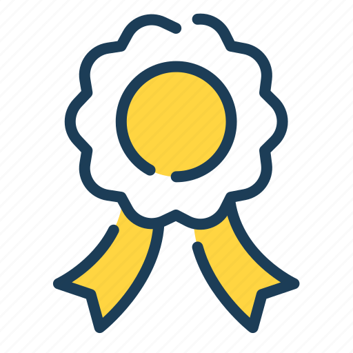 Ribbon, badge, medal, prize icon - Download on Iconfinder
