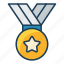 medal, prize, award, achievement, winner 