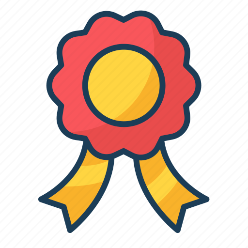 Ribbon, badge, medal, prize icon - Download on Iconfinder