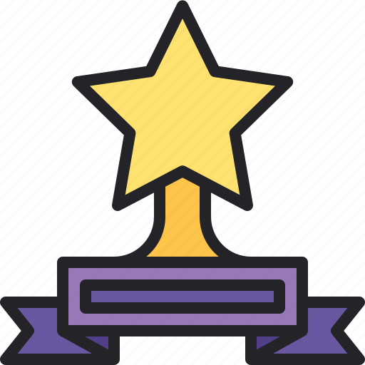 Award, badge, reward, star, trophy icon - Download on Iconfinder