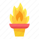 torch, fire, flame, olympic, competition