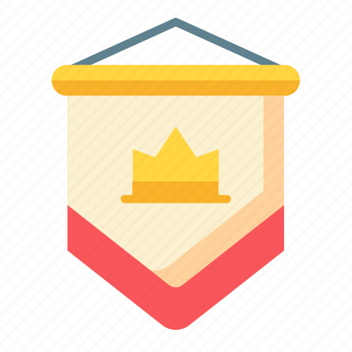Royal, flag, crown, king icon - Download on Iconfinder