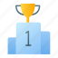 championship, trophy, podium, position, reward 