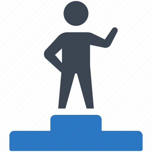 Champion, podium, winner, achievement icon - Download on Iconfinder